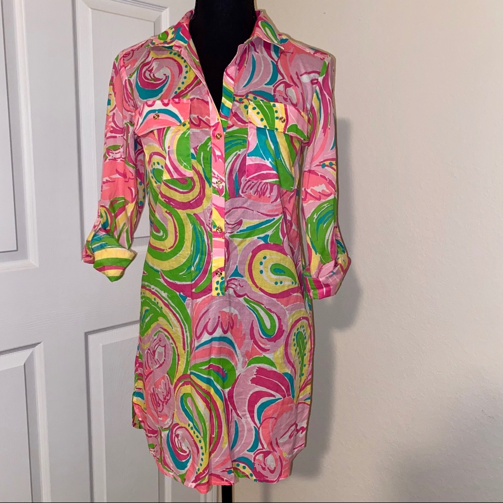 Lilly Pulitzer tunic Captiva dress